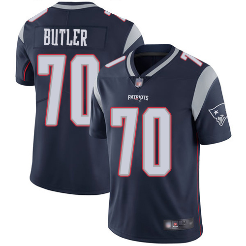 New England Patriots Football #70 Vapor Untouchable Limited Navy Blue Men Adam Butler Home NFL Jersey